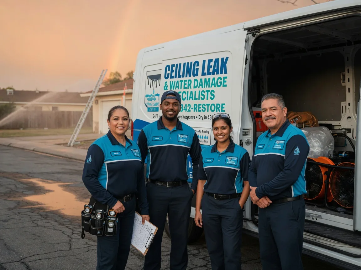Ceiling Leak Cleanup company in Tecumseh, MI
