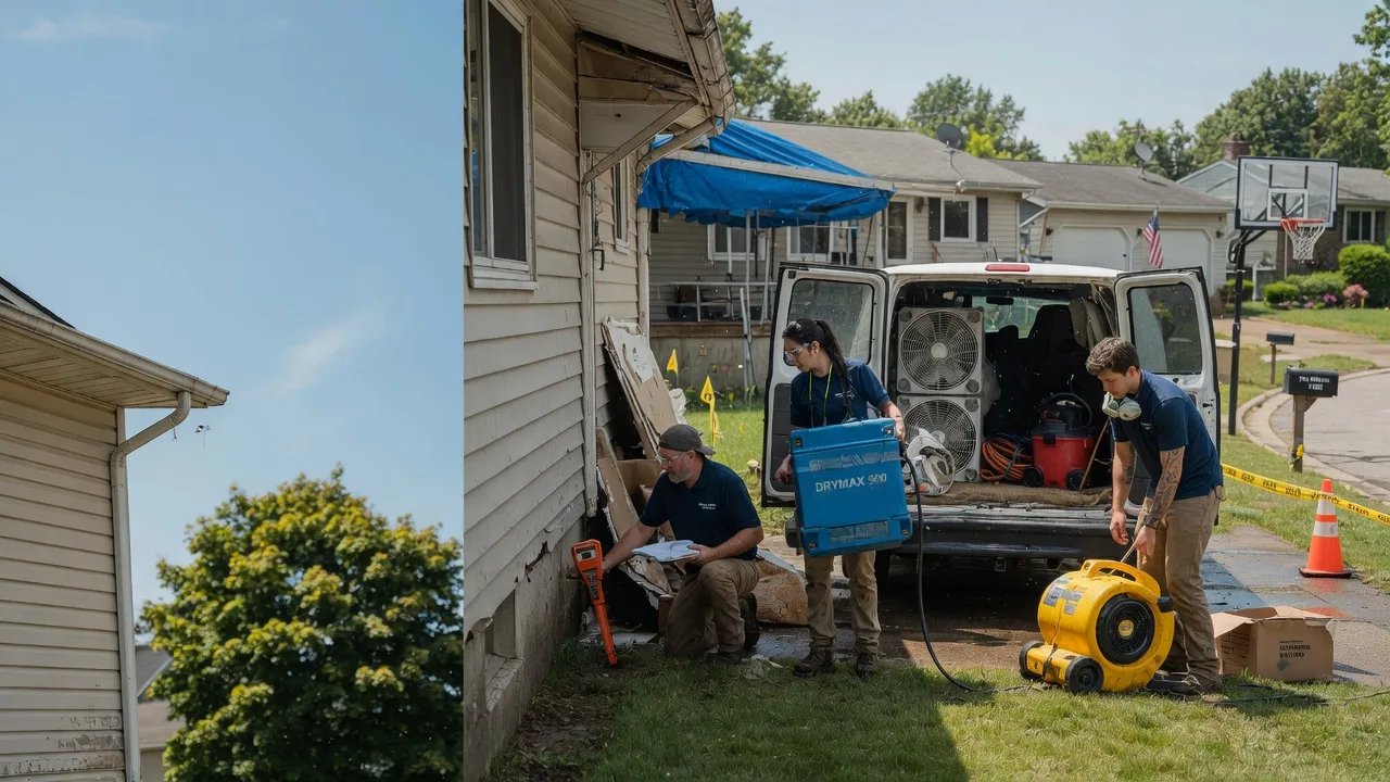 Ceiling Leak Cleanup in Tecumseh, MI near me
